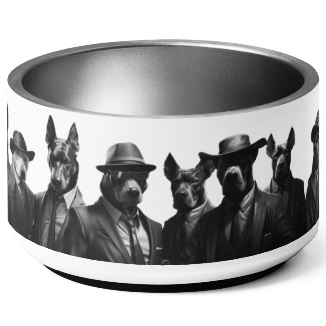 Gangster Dog Bowl