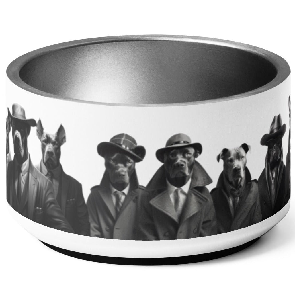 Gangster Dog Bowl