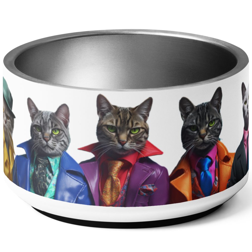 Gangster Cat Bowl